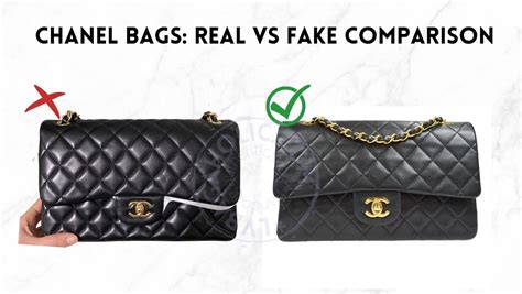 fake chanel bags vs real|authentic copy of Chanel handbags.